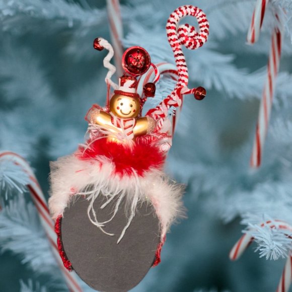 Christmas Headband, Ugly Sweater Party Headpiece, Custom Gift, Peppermint Candy main image 6